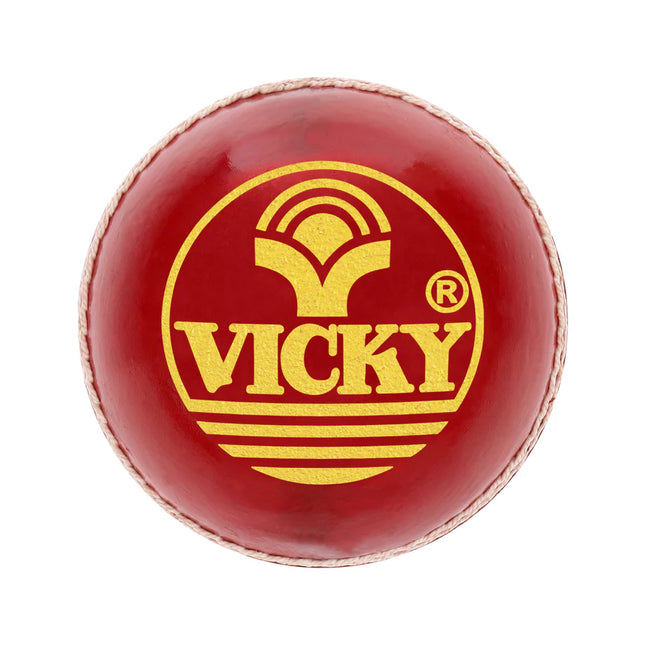 VICKY Leather Cricket Ball Smash