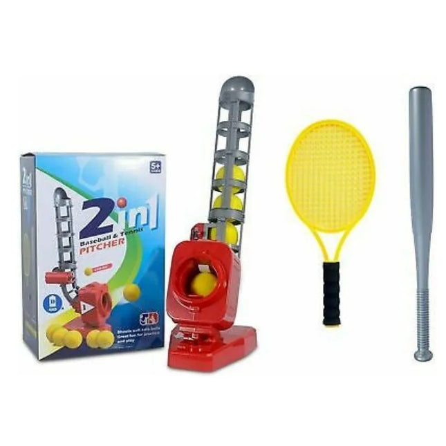 Baseball & tennis pitcher 2 In 1