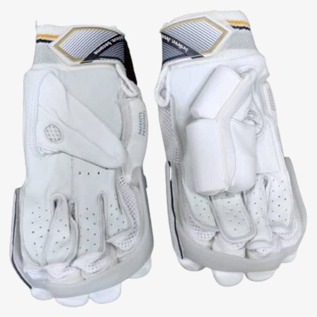 SG Armour White Cricket Batting Gloves