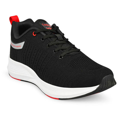 Campus ELEMENTO Black Running Shoes