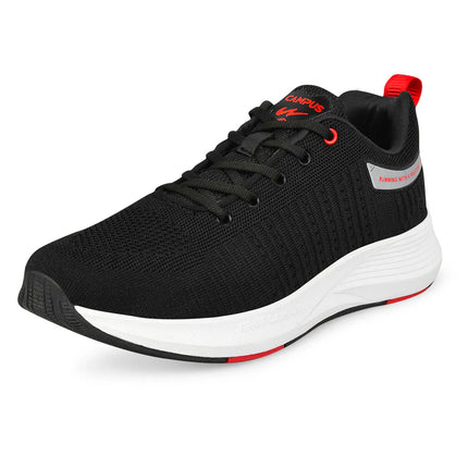 Campus ELEMENTO Black Running Shoes