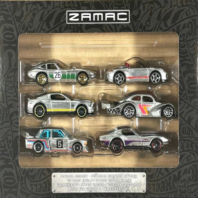 Mattel Hotwheels Zamac Silver Series Multipack