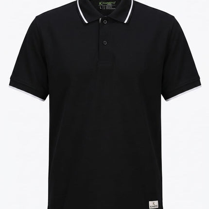 Kangto Tipping Mattie Collar Tshirt