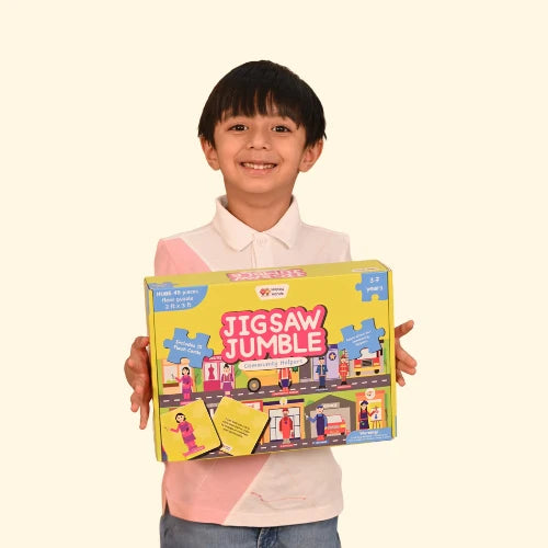Happy Hands Jigsaw Jumble Community Helpers