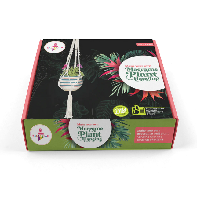 Kalakaram Macrame Plant Hanging Kit