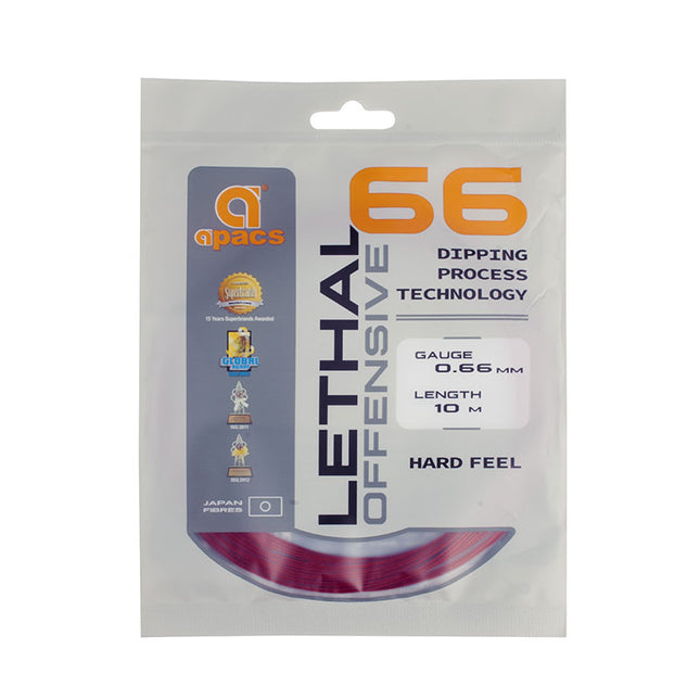 Apacs Badminton String Lethal Offensive 66