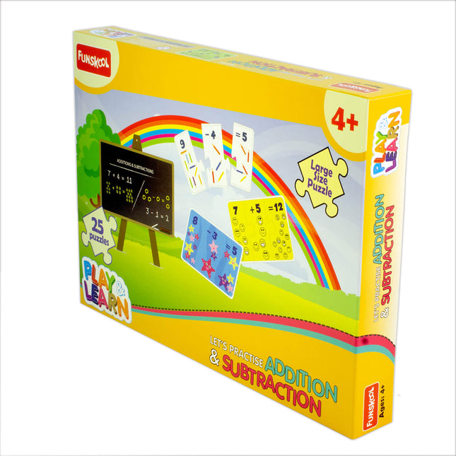 Funskool Play & Learn Addition & Subtraction