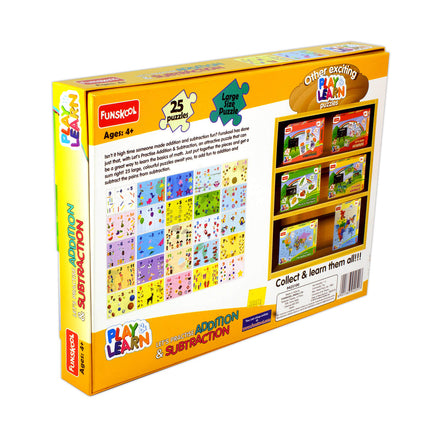 Funskool Play & Learn Addition & Subtraction