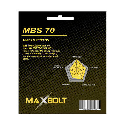 Max Bolt Badminton String MBS70