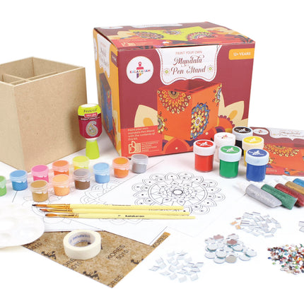 Kalakaram Mandala Pen Stand Painting Kit