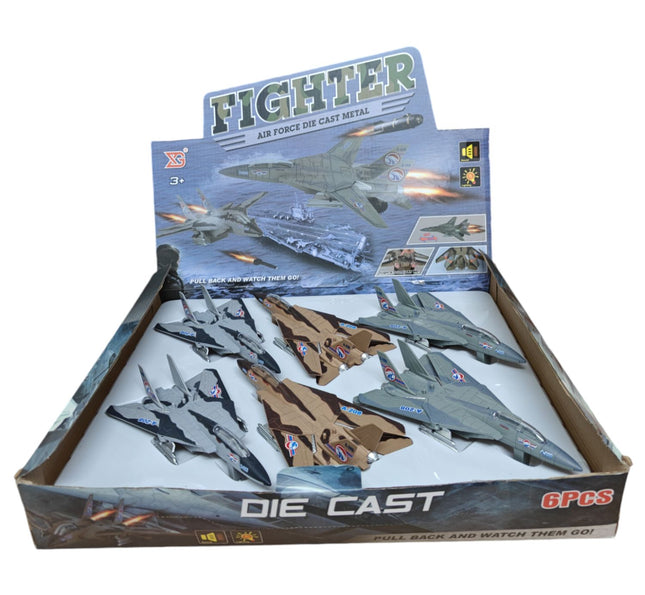 Air Force Fighter Plane Die Cast Metal