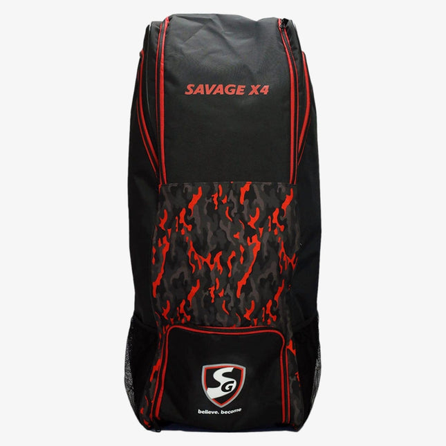 SG 22 Savage X4 Wheelie Kit Bag   Kit Bag Cricket Kitbag