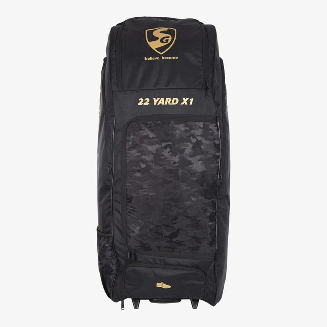 SG 22 Yard X1 Wheelie   Kit Bag Cricket Kitbag