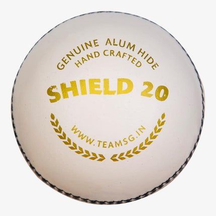 SG Shield 20 Cricket Ball White