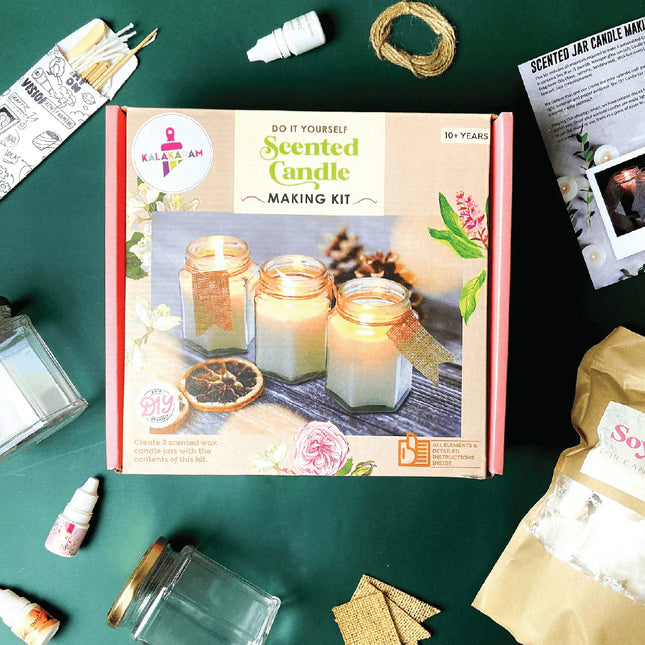 Kalakaram Colored Candle Making Kit