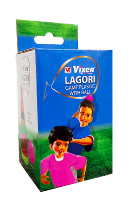 Vixen Premium Lagori Game Plastic with Ball