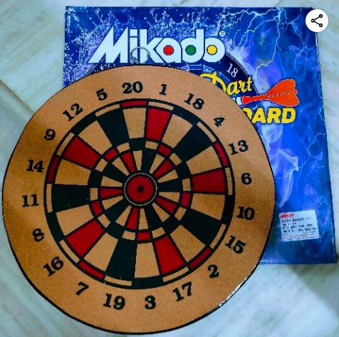 Mikado Wooden Dart Board  18