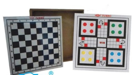 Turbo Chess & Ludo Wooden Combo