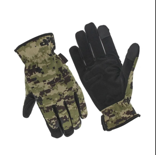 Prago Woolen Warm Camouflage Gloves