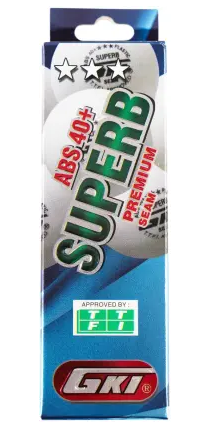 GKI Abs 40+ Superb Premium Seam Table Tennis Ball (PC)