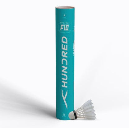 Hundred F10 Feather Badminton Shuttlecock (PC)