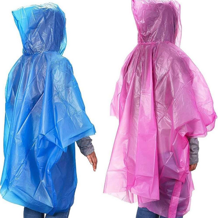 Prago Plastic Rain Poncho