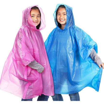 Prago Plastic Rain Poncho