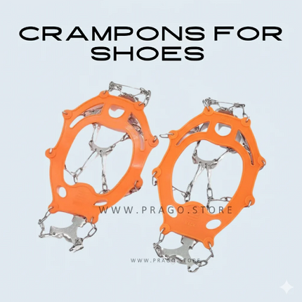 Prago 11 Teeth Crampons For Shoes