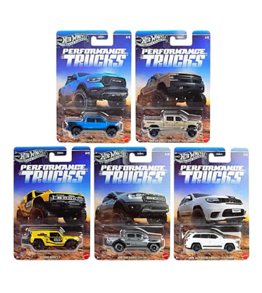 Mattel Hotwheels Silver Series Performance Trucks(Price Per Piece / Assorted)