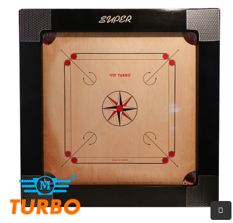 TURBO Carrom Board Full 2*1.5*6mm