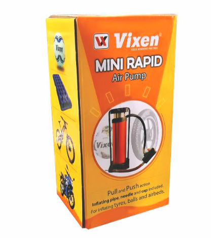 Vixen Foot Pump Mini Rapid Cylinder