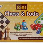 2 IN 1 CHESS & LUDO