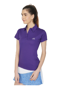 Vector X Vtdf-017 Women Active Polo Collar T-shirt