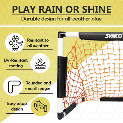 Synco Football Goal Post Foldable
