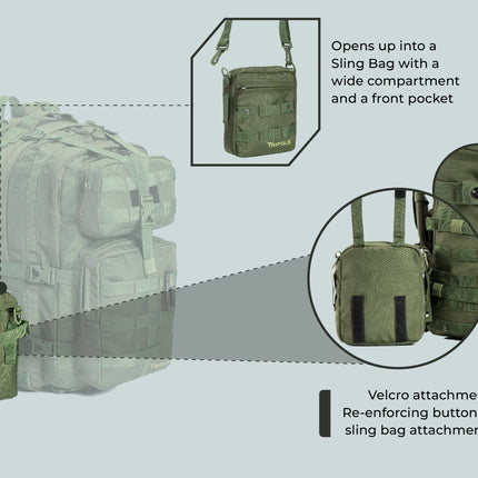 Tripole Alfa 45L Tactical Backpack