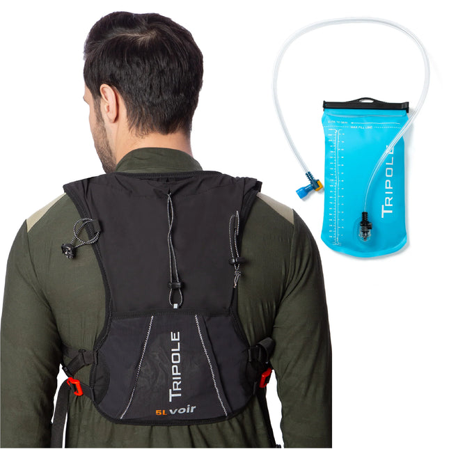 Tripole Voir Hydration Bag and Backpack For Trail Running and Cycling 5 Litres