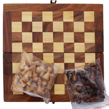 Turbo Wooden Chess Board Crown