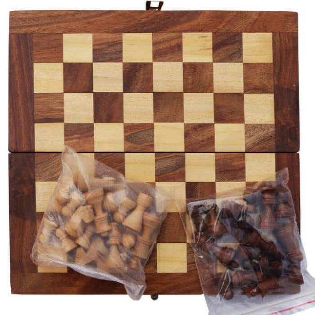 Turbo Wooden Chess Board Crown