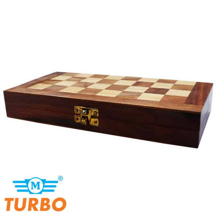 Turbo Wooden Chess Board Crown