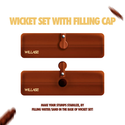 Willage Plastic Cricket Stump Set