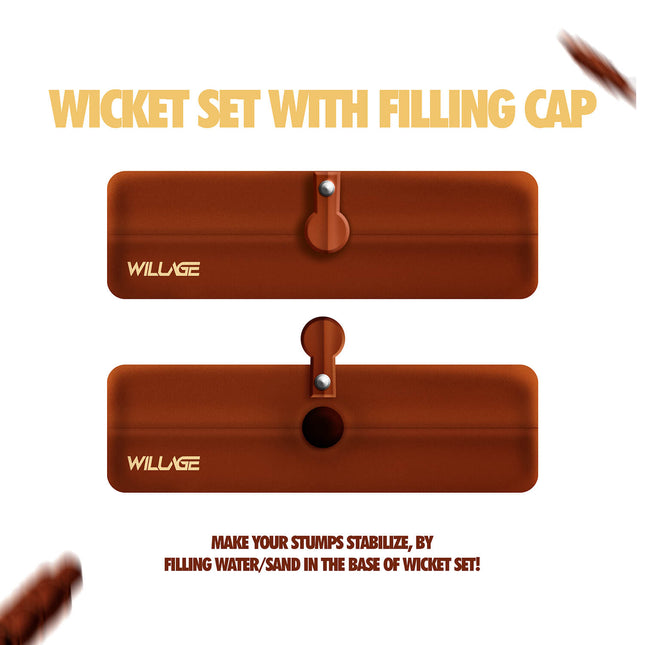 Willage Plastic Cricket Stump Set