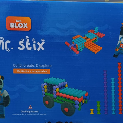Mr. Blox Mr. Stix (Pack of 75Pcs)