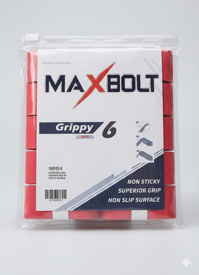 Maxbolt Grippy Tacky 6 Premium Overgrip(Pc)