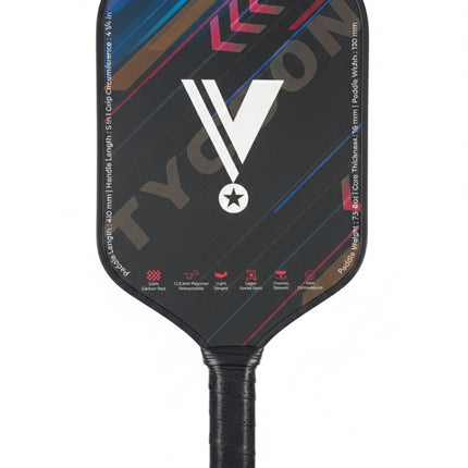 Veera Tycoon SL201 Pickleball Paddles With 4 Balls & Cover