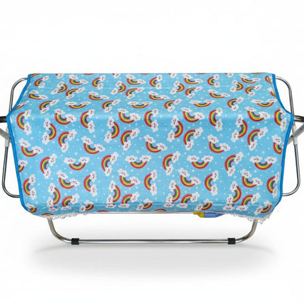 Premium 2-in-1 Foldable Baby Cradle Cum Stroller With Mosquito Net-Jhulla