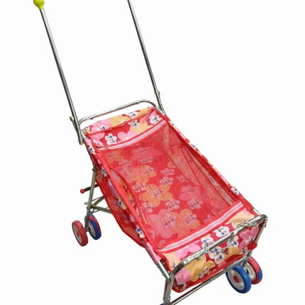 Premium 2-In-1 Cradle & Stroller With Mosquito Net-Portable Folding Jhulla