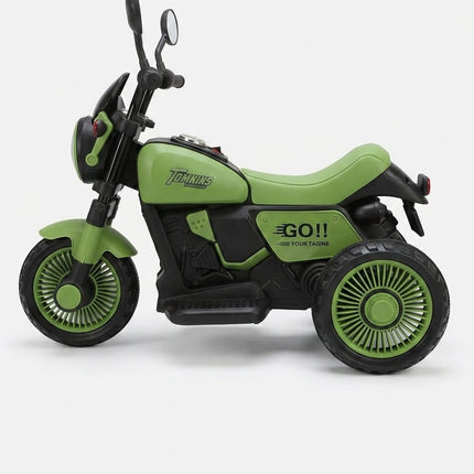 Tomkins "GO!!" Kids' Electric Power Bike – Battery Operated