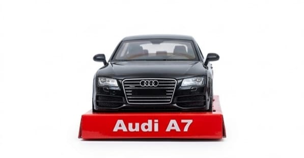 Audi A7 966 Die Cast Pull Back Collectible Car