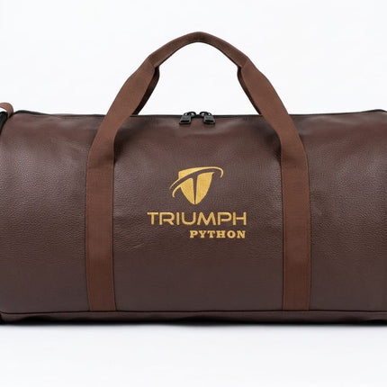 Kay Kay Triumph Python Leather Gym Bag