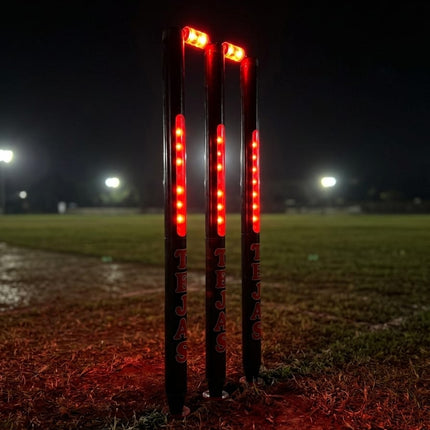 Tejas LED Light Cricket Stumps Set with Bails